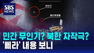 민간 무인기? 북한 자작극?…'삐라' 내용 보니 / SBS