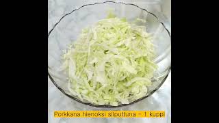 Acar-salaatti | Acar Resepti | Salaatti Acar Hokben | Resep Salaatti Hokben | Kurkkusalaatti