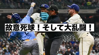 大乱闘！ブルワーズ対レイズ！