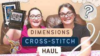 ENGLISH Flosstube #42 Dimensions Cross-Stitch Kits Hual✨ Missing 2 Fairies? #crossstitch #flosstube