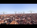 the best panoramic view of venice view of venice from frari bell tower 70 m italy