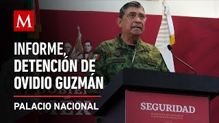 Informe sobre la detención de Ovidio Guzmán