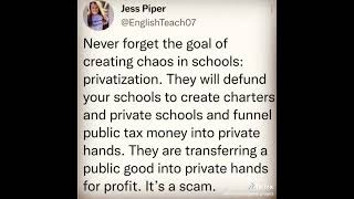 CTP We Need More PUBLIC Schools