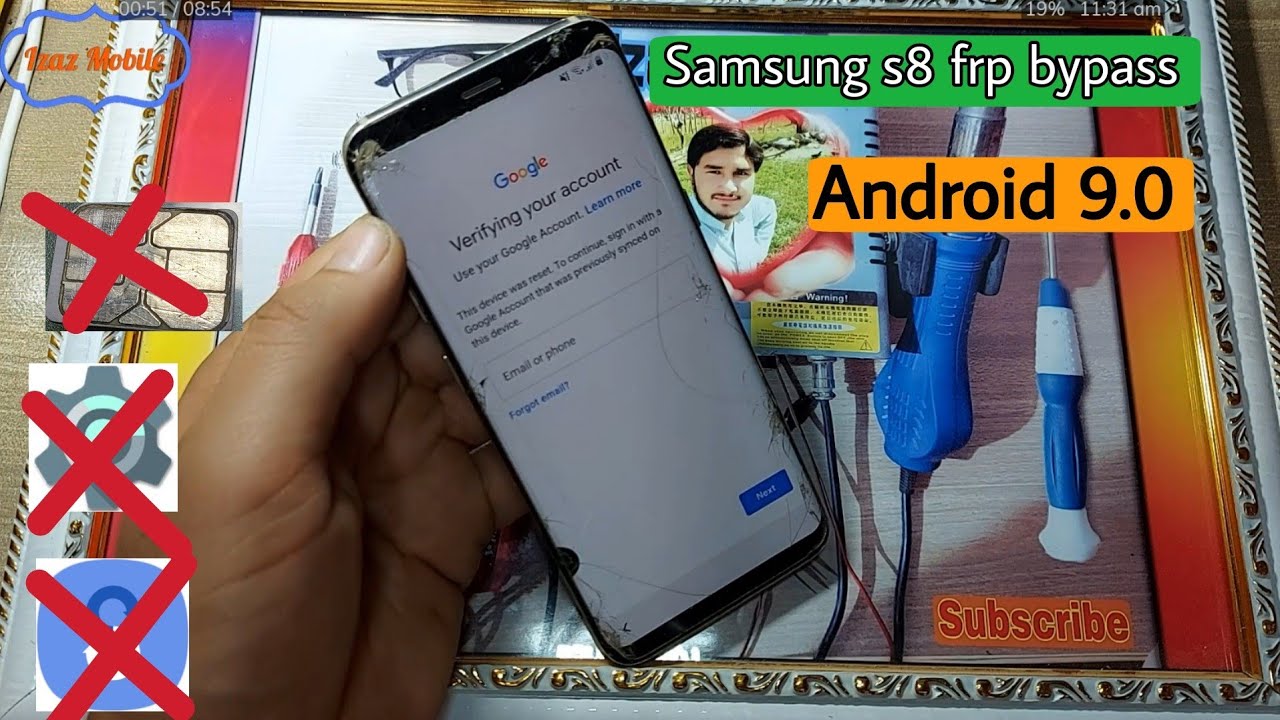 Method 2 Samsung S8/s8 Plus Frp Bypass Android 9 | SM-G950f Google ...