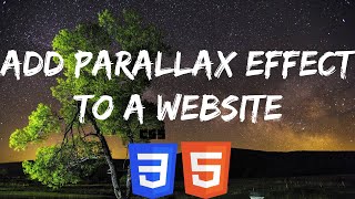 Add Parallax Scrolling Effect To Your Website(HTML & CSS)