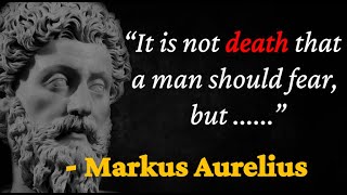 Marcus Aurelius: Unshakable LIFE CHANGING Quotes (Stoicism)