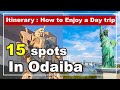 What Can You See in a Day? Beginner's Guide to Odaiba with 15 Spots (Tokyo travel guide)