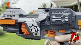 X TOYZ Motorized Nerf Blaster Unboxing and Testing