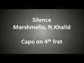 Marshmello ft. Khalid - Silence Chords & Lyrics