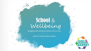 Anxiety and Wellbeing Workshop for Young People