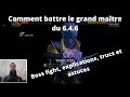 Comment battre le grand maître du 6.4.6. Boss fight, explications, trucs et astuces