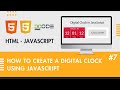 How To Make Digital Clock in JavaScript | Digital Clock in JS