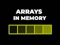 How Are Arrays Stored in Memory?