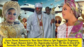 Queen Naomi Rumoured to Have Stood Silent as Igbi Begged for Forgiveness In the Royal Mansion