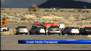 Crash leaves NM man paralyzed