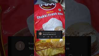 Chaki Fresh Atta 🌾 💯 pure atta #shortvideo