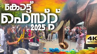 കോട്ട് ഫെസ്റ്റ്  2025 Kottu kallingal fest #nercha #pooram #live #pooram2025 #fesival #kottufest2025