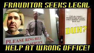 Frauditor AKA Village Idiot Seeks Legal Help at Prosecutors Office: WTH?