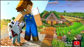 Minecraft farm life game play video pata 1 minecraft 1.18,minecraft 1.20,how to