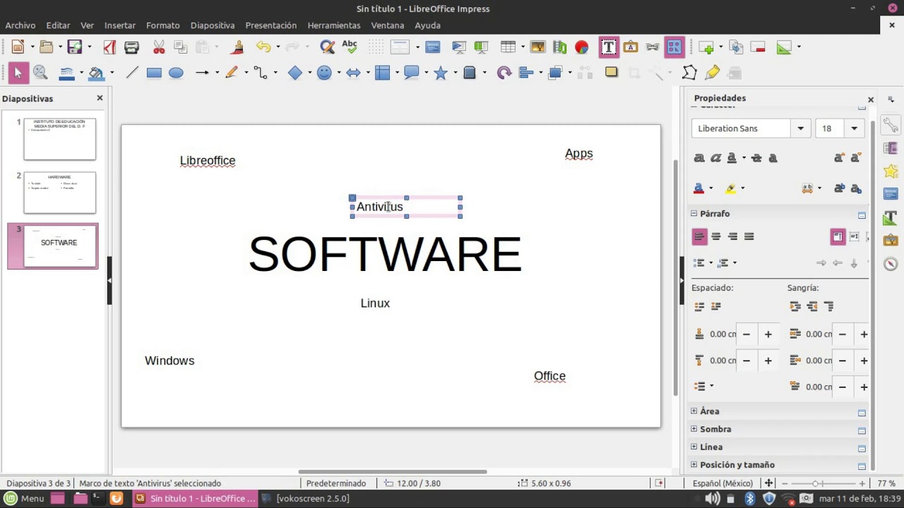 Aprende Libreoffice Impress Video1 Youtube