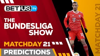 Bundesliga Picks Matchday 21 | Bundesliga Odds, Soccer Predictions & Free Tips