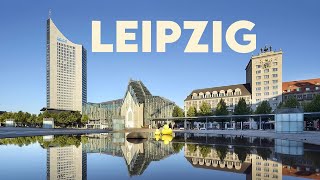 Leipzig Germany 4K - 🇩🇪 City Tour in Leipzig | Leipzig virtual Walking Tour 4K