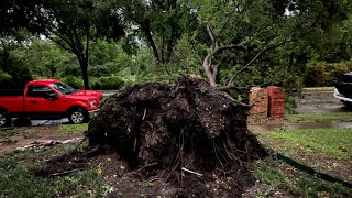 DFW WEATHER: Tracking severe storms and damage after Tuesday morning's high winds and rains