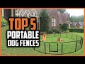 ✅ Top 5 Best Portable Dog Fences of 2024