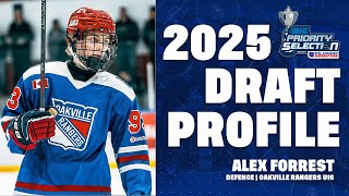 2025 #OHLDraft Prospect Profile: Alex Forrest (Oakville Rangers)