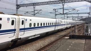 【時速300km/h】山陽新幹線 のぞみ号 N700A 相生駅通過