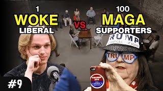 1 Liberal vs 100 Trump Supporters  | Ep 9