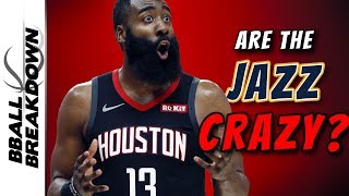 Are The Jazz Crazy For Guarding Harden This Way?