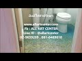 สร้างพื้นด้วยกรวดธรรมชาติ เคลือบ epoxy resin กันซึมห้องน้ำ epoxy resin with gravel toilet floor