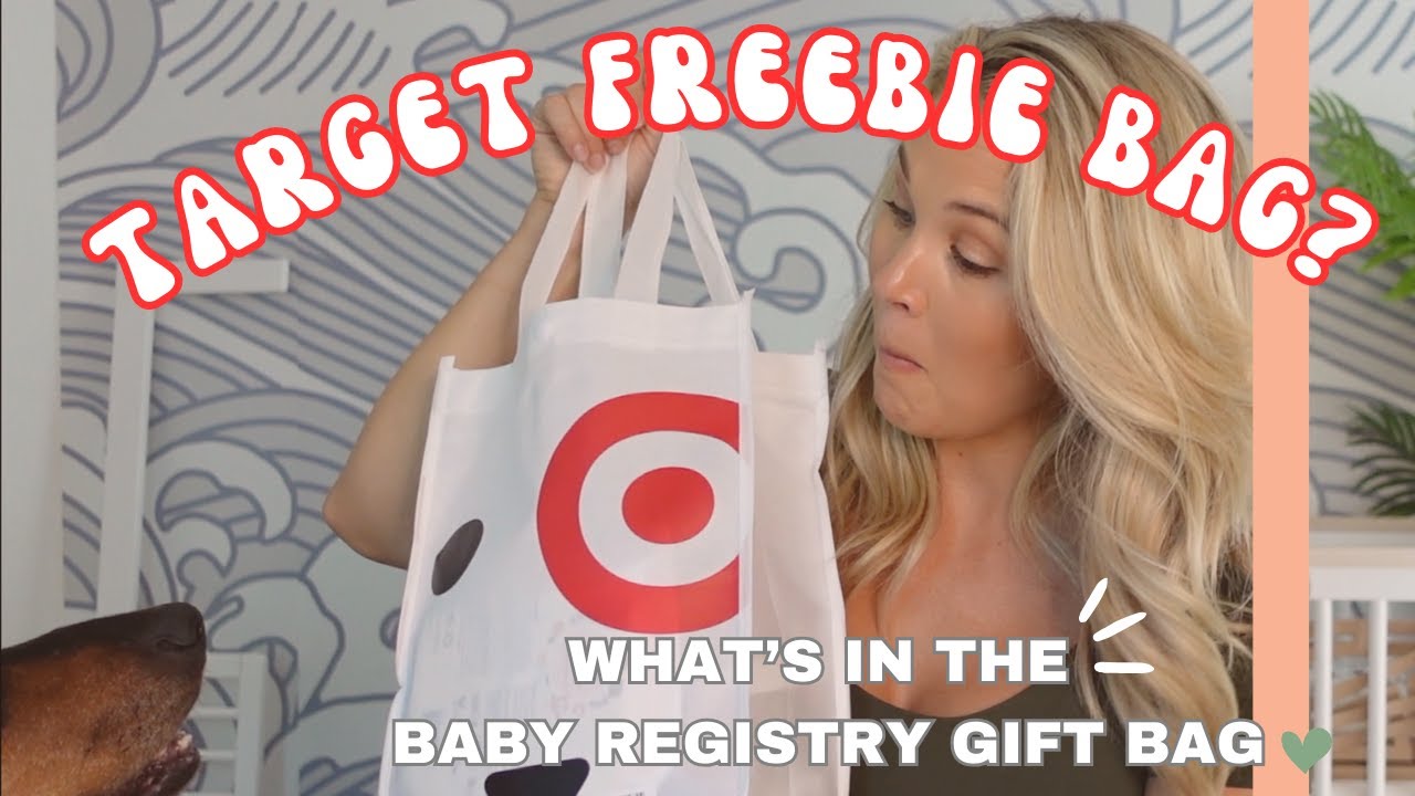 What's In The FREE Target Baby Registry Gift Bag? - YouTube