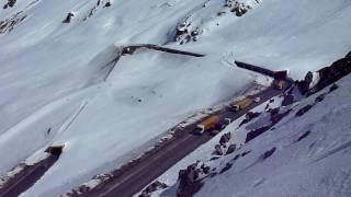 Ski Trip Portillo Chile, Dont Fall Off the Chair! Chair View HD