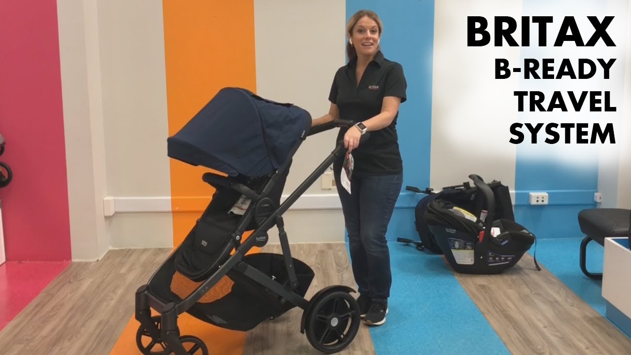 Britax B Ready G3 Stroller Review + Demo! - YouTube