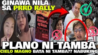 CIELO MAGNO BAYAD NI TAMBA?? SASS NABUKING ANG PLANO SA MALA PRRD RALLY STYLE NA GAGAMITIN LANG!