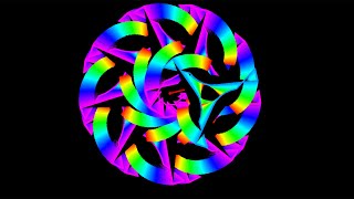 Hypnotic Python Art: Spiraling Kaleidoscope #PythonArt #TurtleGraphics #Kaleidoscope #python #coding