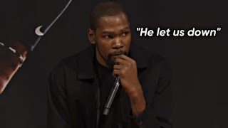 Kevin Durant Gets UPSET At Kyrie Irving For Requesting A Trade😳