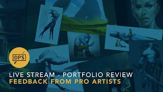 Concept Art Portfolios: Live Feedback from Pro Artists on How To Create a Winning Portfolio