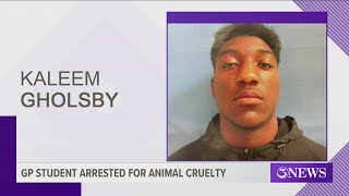 Gregory-Portland student arrested for alleged animal cruelty