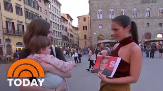 ‘Donnadorable’ Hits The Streets Of Florence To See If Italians Know Kathie Lee And Hoda | TODAY