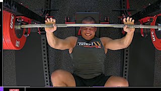 Tyler1 lift 415 lbs / 188 kg Bench - loltyler1 Power Meet 3