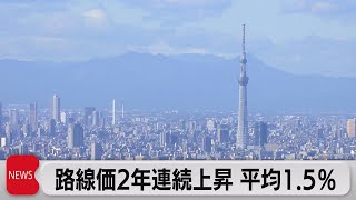 路線価 2年連続で上昇　上昇率トップは北海道（2023年7月3日）