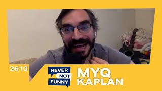 Talking eyebrows with Myq Kaplan