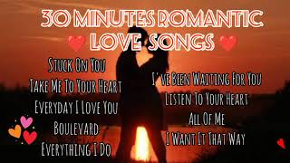 Love Songs | 30 minutes Romantic Love Songs ❤️