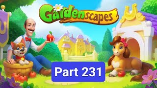 Gardenscapes New Area Part 231 (story and gameplay)(new maps)