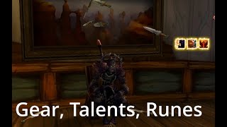 Gresh PvP #5 -  My Gear, Runes, and Talents.  WoW SoD Phase 6