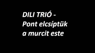 Dili Trió - Pont elcsíptük a murcit este