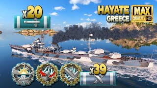 Destroyer Hayate: Powerfull torpedos - World of Warships